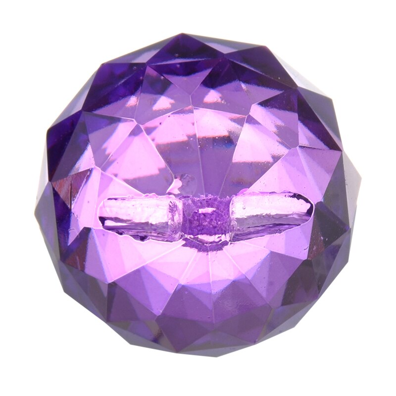 ! 30mm Purple Crystal Ball Prisms