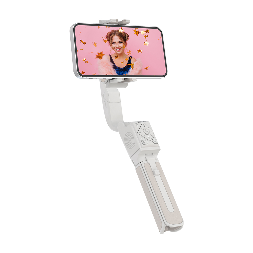 Hohem Isteady Q Gimbal Stabilizer Selfie Stick Opvouwbare Voor Smartphone Telefoon Iphone 11 Pro Max Xs 12 X Samsung: iSteady Q White