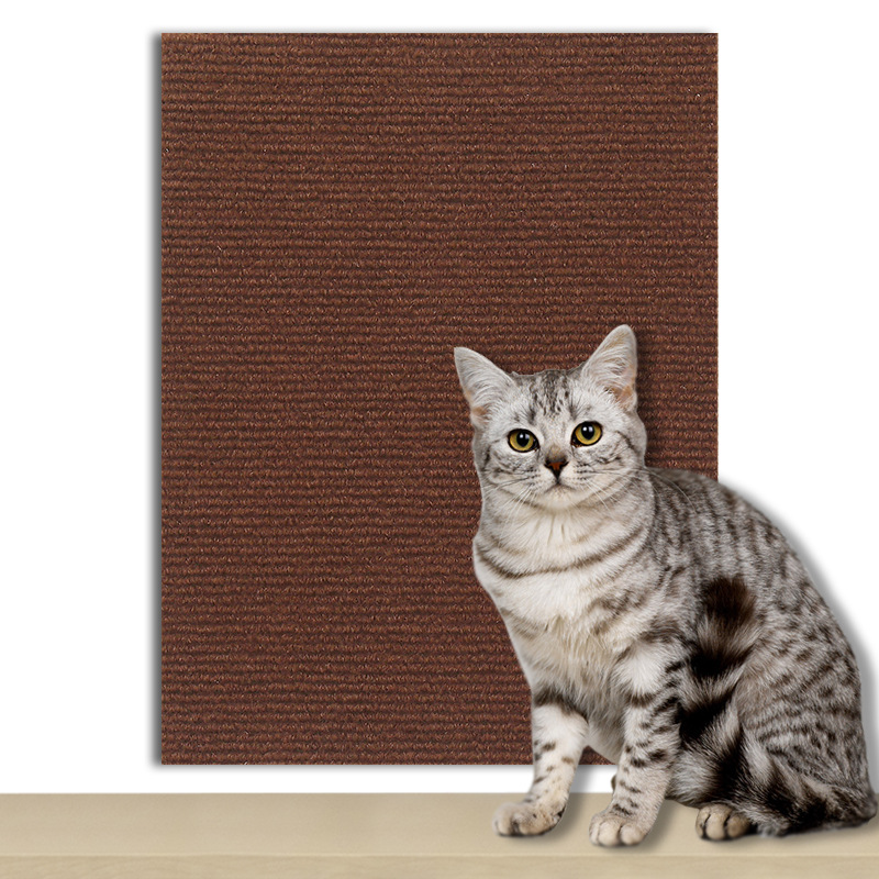 Protector de sofá rascador para gatos, 7 colores, almohadilla rascadora para gatos, protección de tablero, alfombra autoadhesiva recortable, alfombrilla rascadora para gatos DIY: XXL / YELLOW
