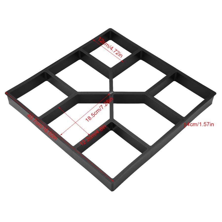 Tuin Bestrating Bestrating Beton Mould Stepping Stone Mold Outdoor Gazon Bestrating Lopen jardin beton mallen Bestrating Mal Baksteen