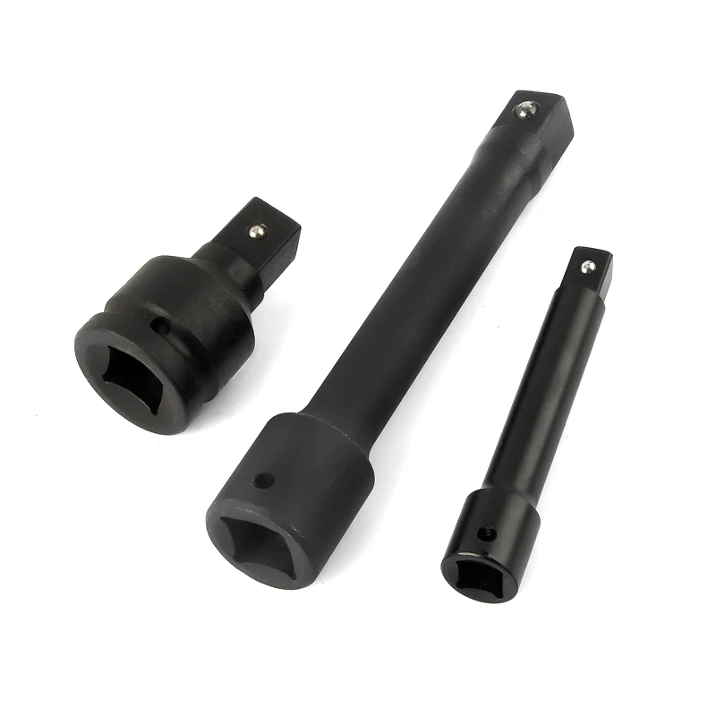 1Pc Heavy Duty Long Extension Bar Ratchet Wrench Impact Socket Extender Pneumatic Tool 1/2 3/4 1 Inch 75 125 150 200 300 400mm