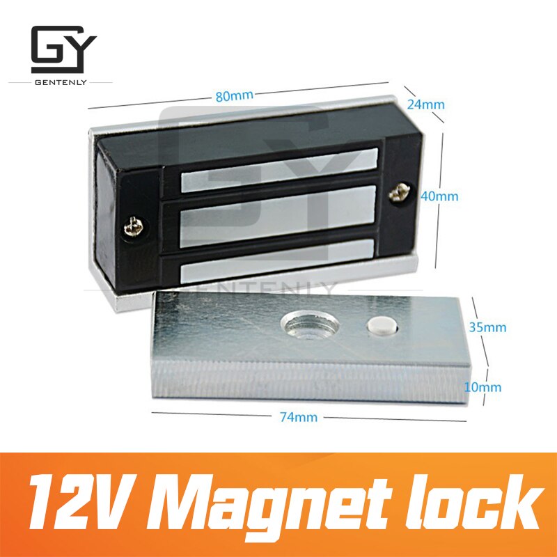 12V Escape Room Maglock Deur Kast Lade Slot Game Accessoires Elektrische Magneet Prop 60Kg 100Lbs Houdkracht Elektromagnetische