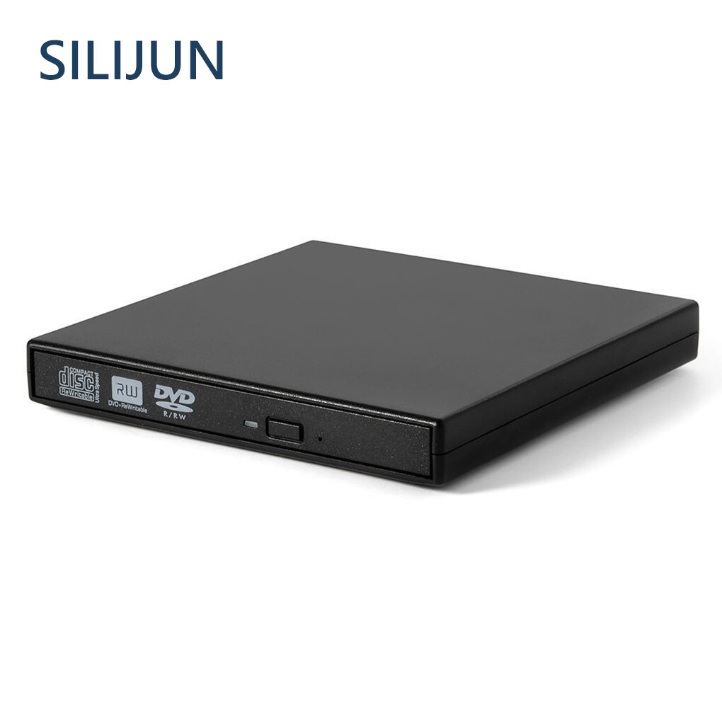 USB 2.0 Cd Player External CD ROM Player Optical Drive CD RW Burner Reader Writer Laptops PC Windows 7/8/10