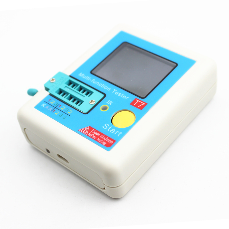 Transistor Tester TFT Diode Triode Capacitance Meter LCR ESR meter NPN PNP MOSFET IR Multifunction tester multimeter