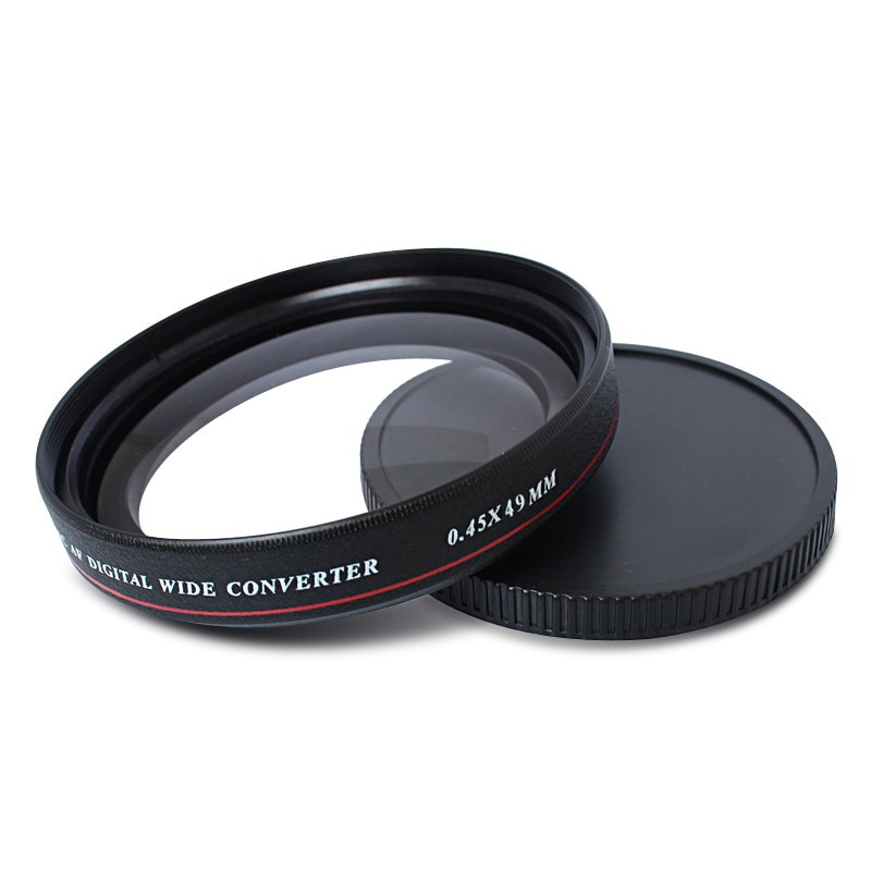 ZOMEI Ultra Slim UV72 40,5mm 49mm 52mm 55mm 58mm 62mm 67mm 72mm 77mm 0.45x Weitwinkel Filter Objektiv für Nikon Canon SLR Kamera