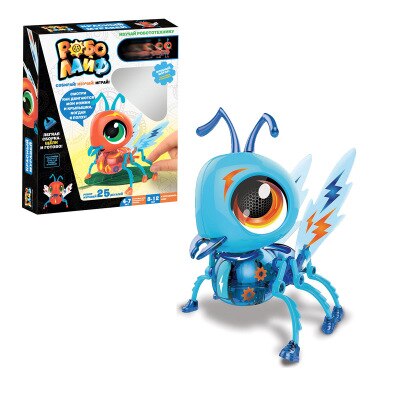¡Oferta! Robot eléctrico para ensamblar mascotas, juguete pequeño de abeja, pequeño hormiga, pequeño Robot de ensamblaje de mariquita: Little ant