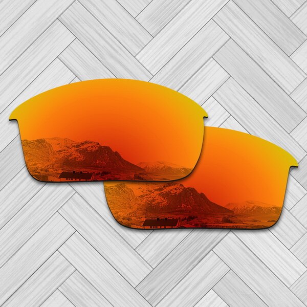E.O.S 20+ Options Lens Replacement for OAKLEY Bottle Rocket Sunglasses: Fire Red Mirror