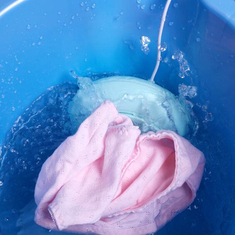 Water Droplet Vortex Washer Mini Portable Washing Machine for Home Travel Clothes INTE99