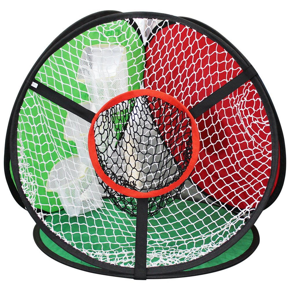 Portable Folding 3 Sides Golf Chipping Net Indoor Outdoor Practice Training Cage Golf storage bag