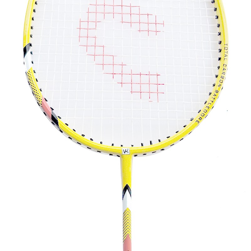 1 Pair Carbon Badminton Racquet CAMEWIN Brand Badminton Racket With Bag Yellow Black Red Grey