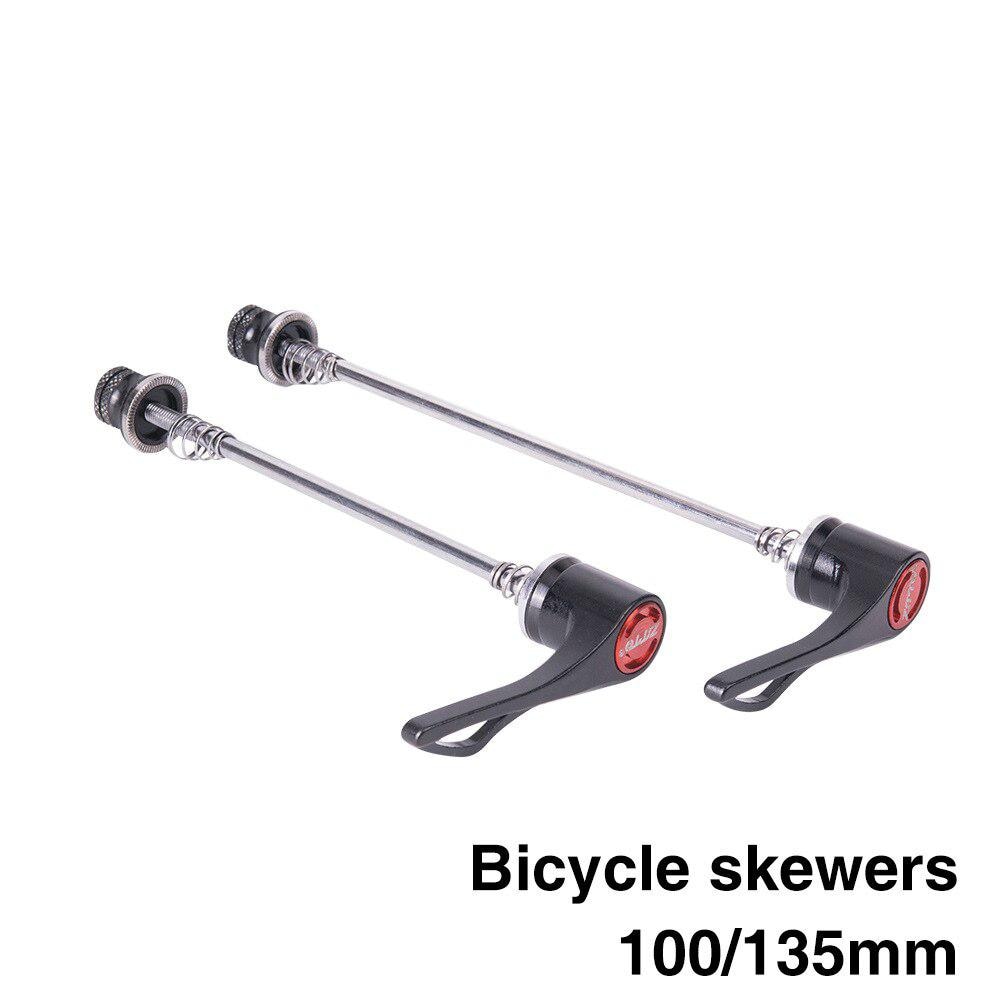 Cykeldele mtb landevejscykel cykel skruespyd aluminiumslegering quick release stang spyd cykel tilbehør