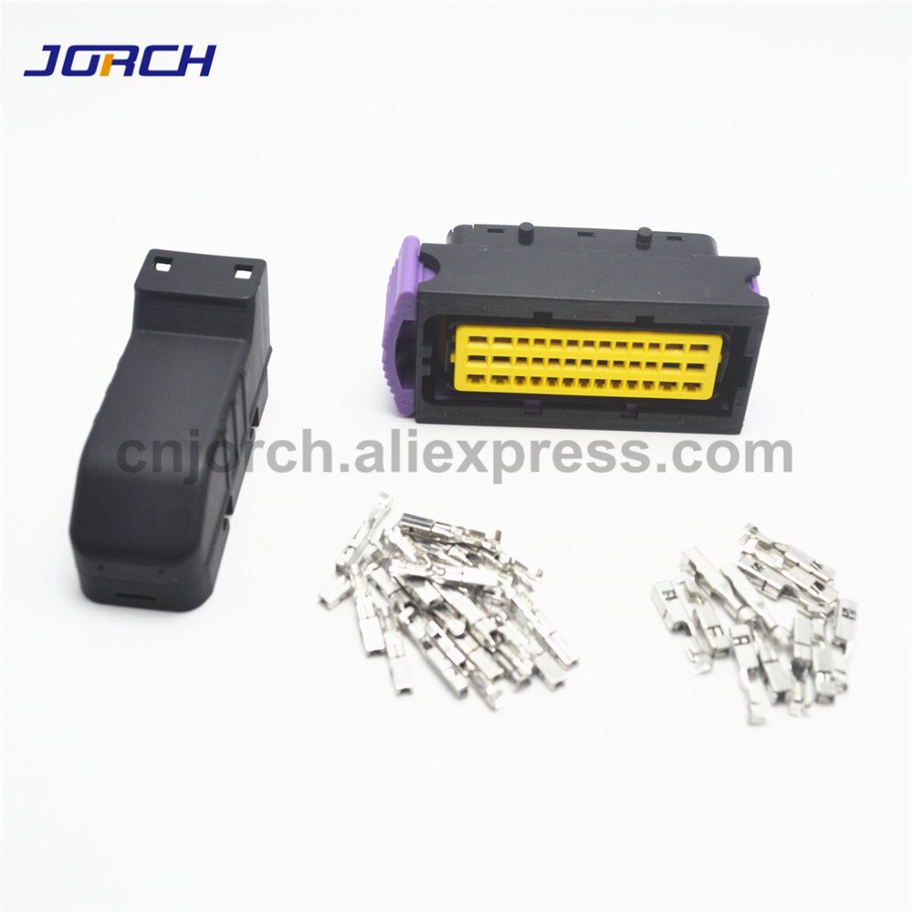 39 Pin ECU Sealed Automotive FCI Auto Connector PCB control system female 39p ecu connectors with terminals