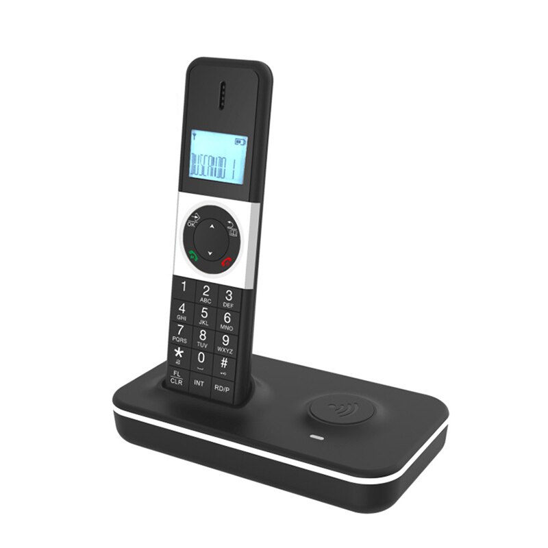 Telefono Cordless digitale ID chiamante chiamata in vivavoce telefono fisso Home telefono fisso citofono e 16 lingue Home Office