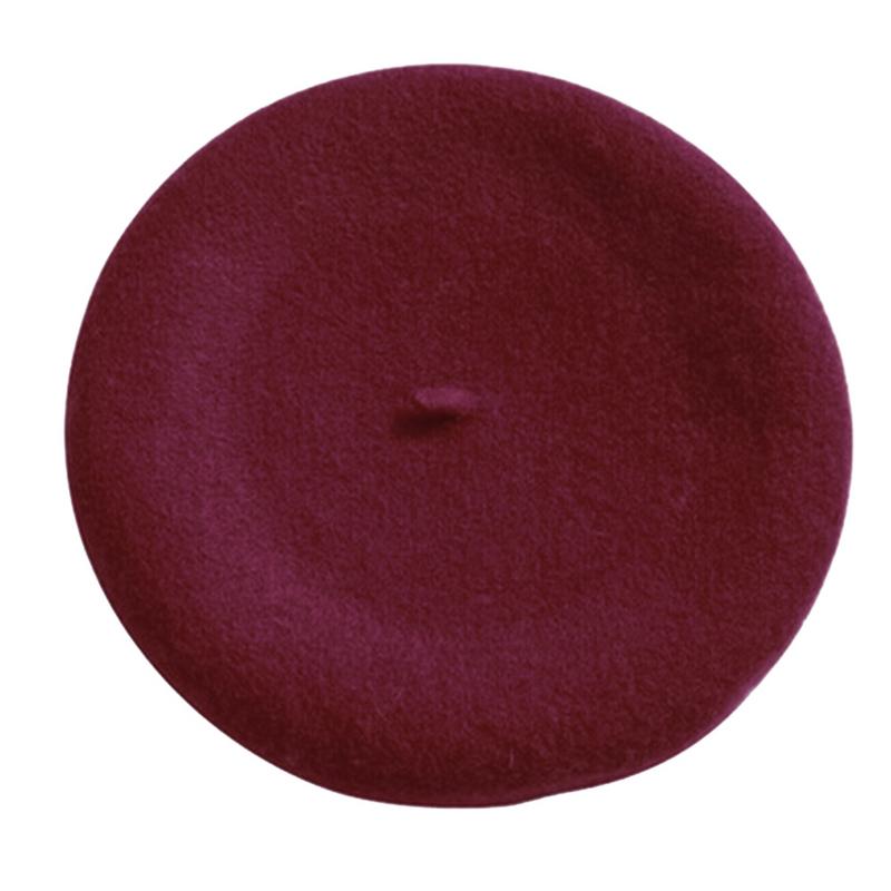 Dam vintermössa basker kvinnlig ullkeps 16 färger kvinna casual hattar mössor svart vit grå rosa boinas de mujer
