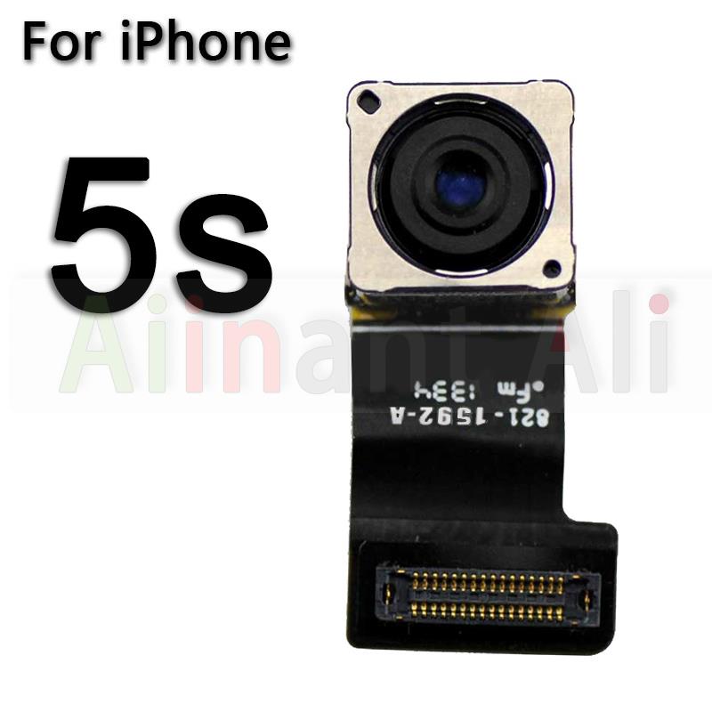 Original hoved bagkamera flex til iphone 6 6s plus  se 5s 5 5c back kamera flex kabel reparation telefondele: Til iphone 5s