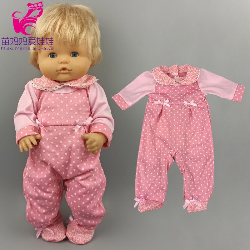 38 cm babydoll roupas para 40cm nenuco ropa y su hermanita boneca roupas acessórios: A8