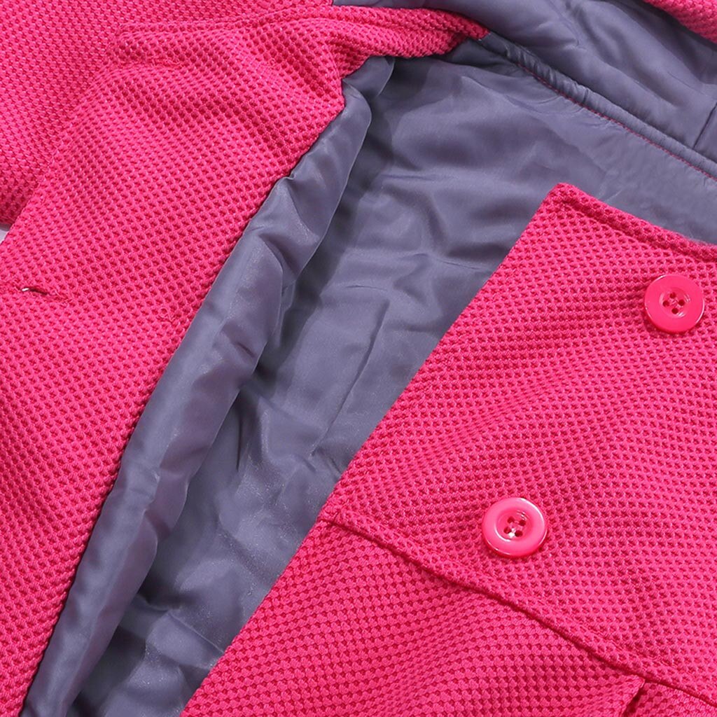 Winter warm solid Jackets For kids girls Trench Children's Clothing Hooded Warm Kids girls Outerwear Windbreaker Coats#G30
