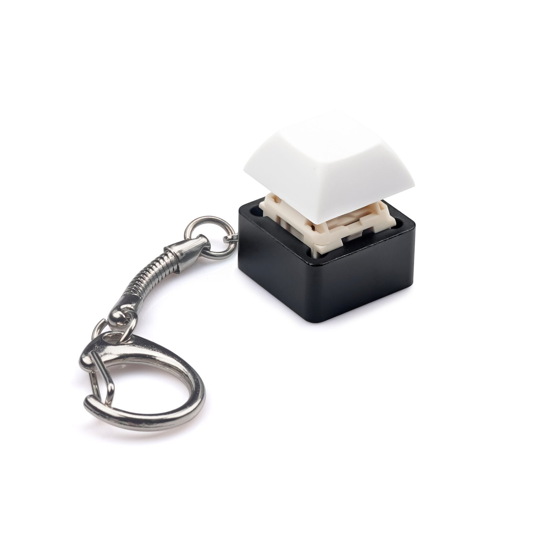 KBDfans CNC Aluminium Mehrfarbig Keychain: Schwarz