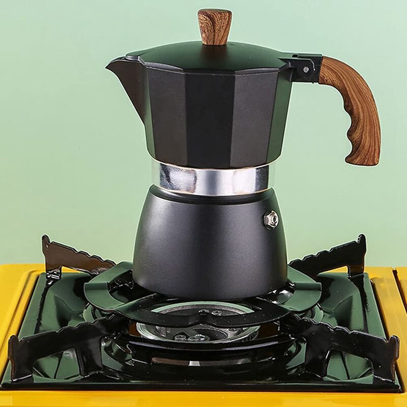 Universal Coffee Pot Stand, Gas Ring Reducer Trivet Gas Cooker Heat Simmer Trivet Stove Support for Gas Hob Cover