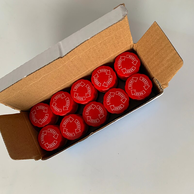 10pcs SAY7-C ABB-11ZS emergency stop button switch with self-locking 22mm rotation reset