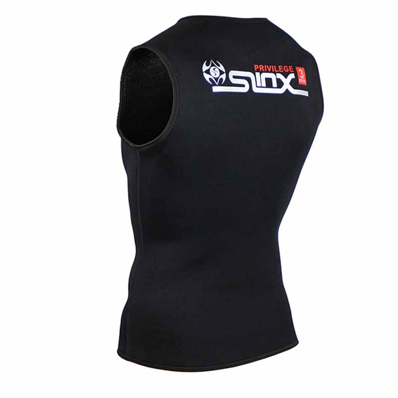 Slinx 3Mm Neopreen Wetsuit Vest Mens Voor Kitesurfen Pak Duiken Badpak Badmode Geen Mouw Plus Maat S Tot 3xl