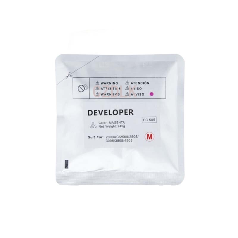 compatible D-FC505 developer for Toshiba E-studio 2000AC 2500 2505 3005 3505 4505 245g D-FC505K D-FC505C D-FC505M D-FC505Y: M 6LK49016100