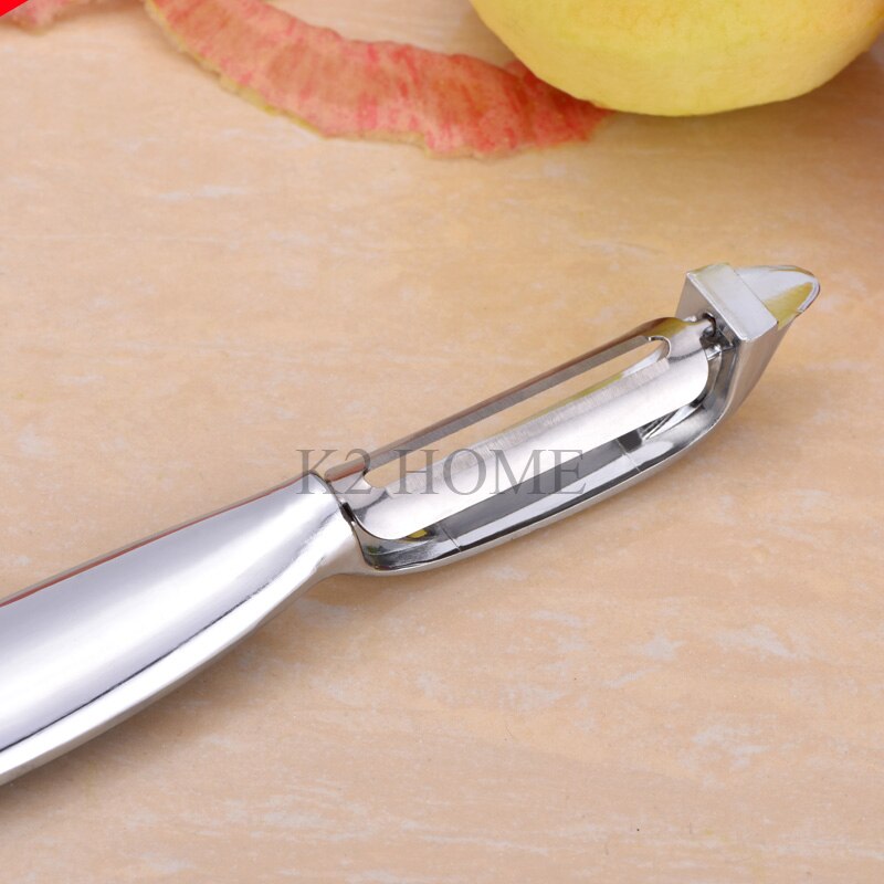 Ultra Sharp Stainless Steel Fruit Vegetable Peeler Cutter Slicer Kitchen Tools Gadgets Helper With Non-Slip Grip