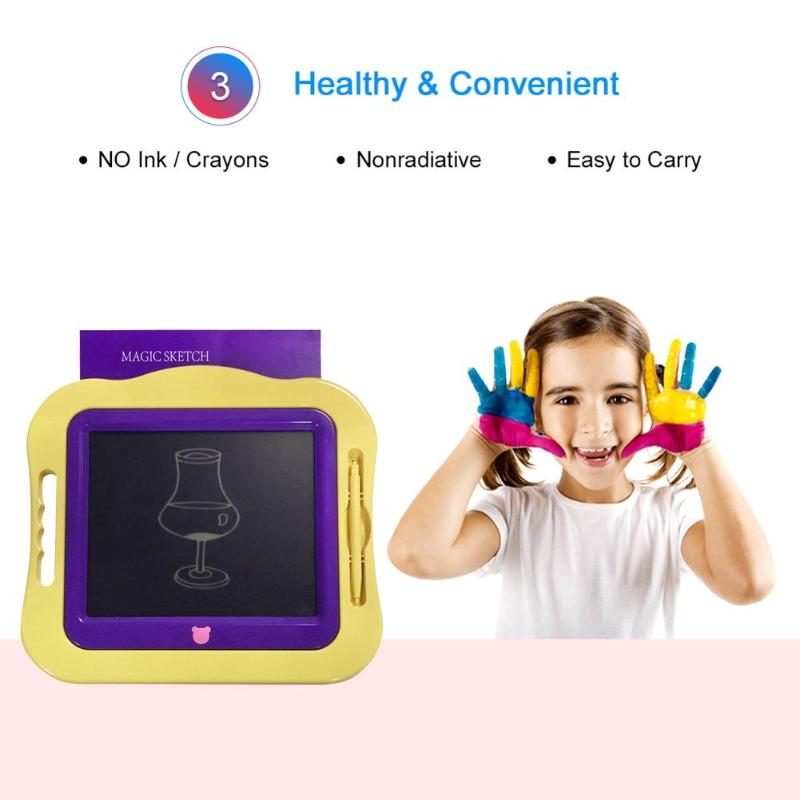 Soft LCD Drawing Tablet Digital Graphic Tablets Electronic Writing Painting Light Box Tracing Copy Board Pad Table for Kids