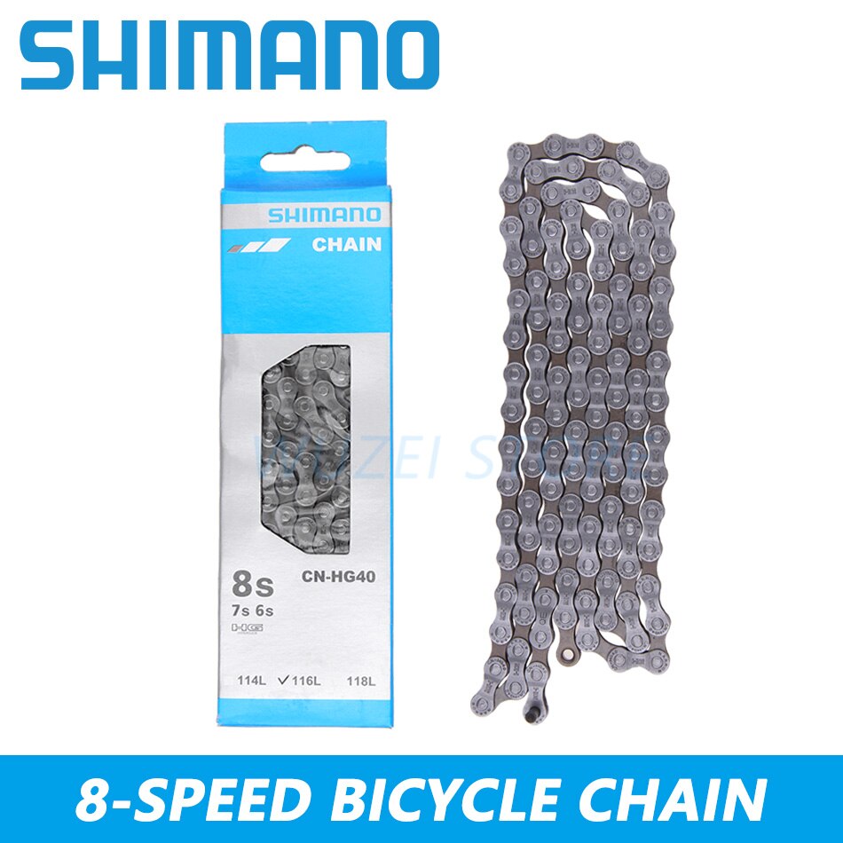 SHIMANO-cadenas de 8/9/10/11/12 velocidades, HG40, HG50, HG53, HG93, HG54, HG95, 4601, HG601, HG701, HG901, 112/116/118 eslabones