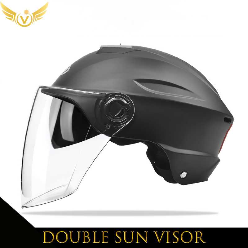V Casco scooter elettrico proprietà V elicottero Caschi moto Cascata di sicurezza Soman Articoli urbani Donna Uomo Attrezzatura moto