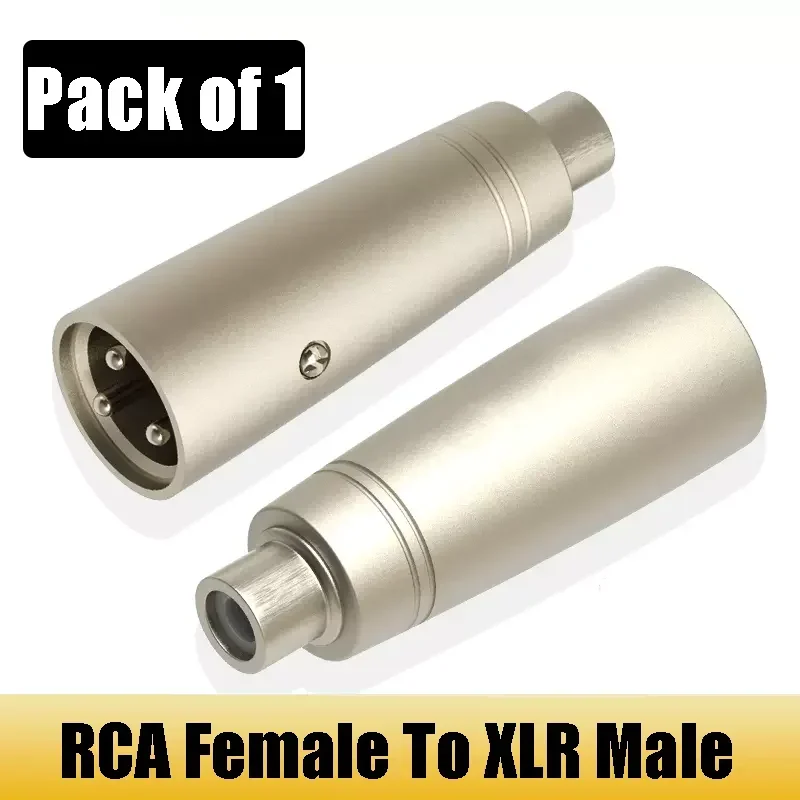 Audio--Adapter RCA-Stecker (Buchse) auf XLR-Stecker (Buchse) Stecker 6,35mm ts/trs Stecker (Buchse) Stecker Buchse Audio--Adapter: Weiß / bündeln 2