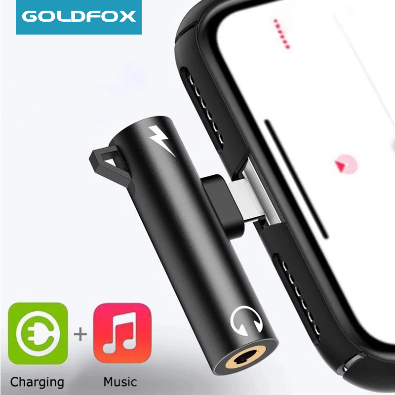 2 In1 Adapter Splitter Voor iPhone 14 13 12 11 X Voor Verlichting naar 3.5mm Audio hoofdtelefoon Opladen Jack Oortelefoon AUX Kabel Connector