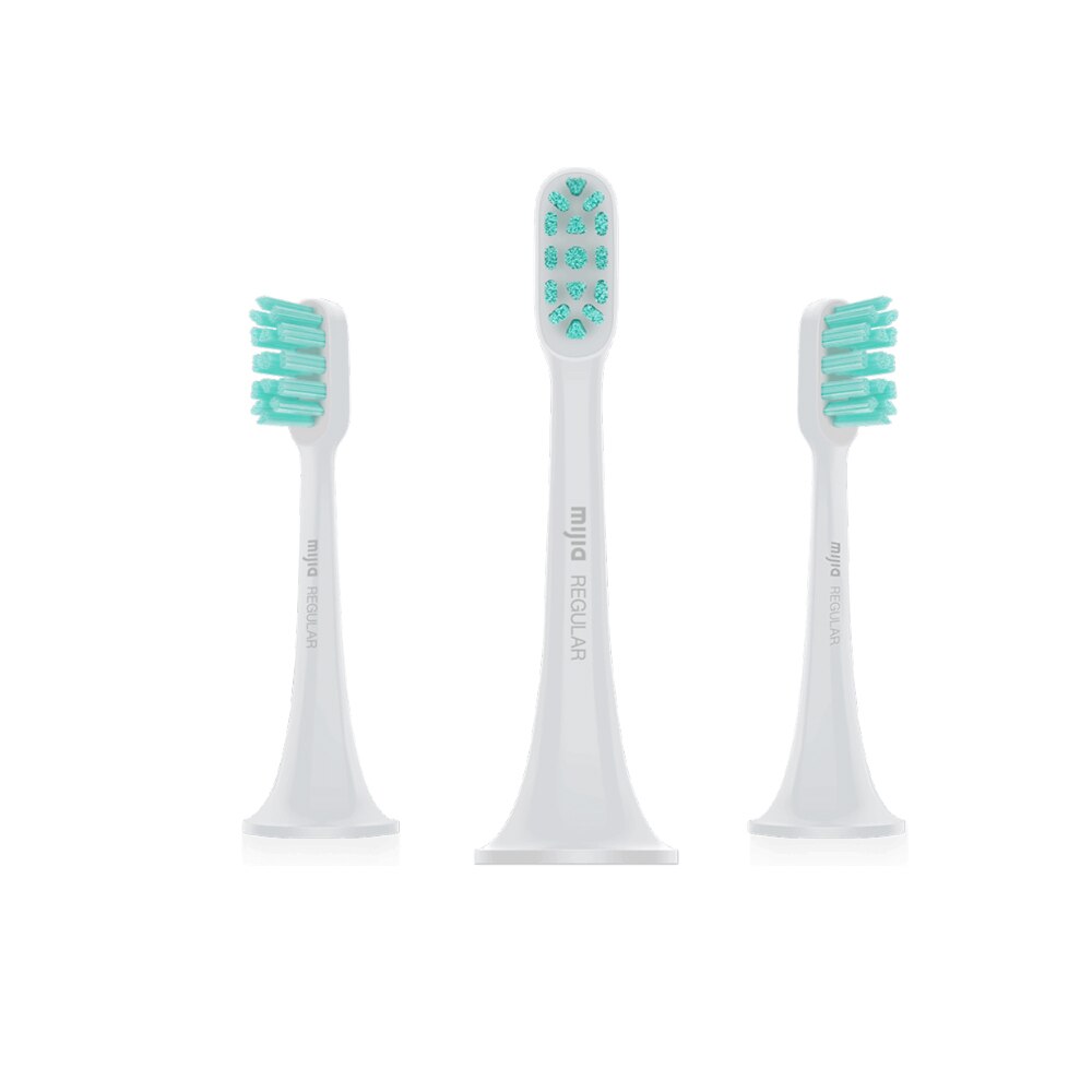 XIAOMI MIJIA-brosse à dents électrique intelligente T500, MES601, brosse à dents électrique intelligente, charge sans fil USB, étanche, application de contrôle ultrasonique: Heads for T300 T500