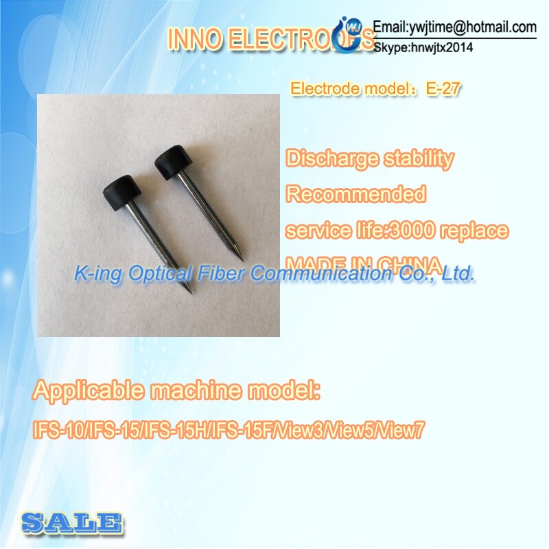 INNO E-27 Electrodes IFS-10/IFS-15/IFS-15H/IFS-15F/View3/View5/View7 Optical fiber fusion splicer