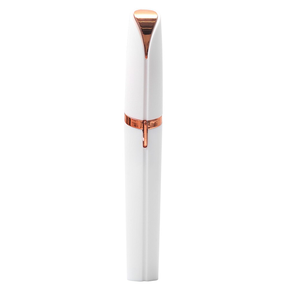 Électrique Rasoir De Sourcils Stylo Épilation Sourcil Rasoir Multifonction Epilateur Indolore Tondeuse À Sourcils Rasoir: White