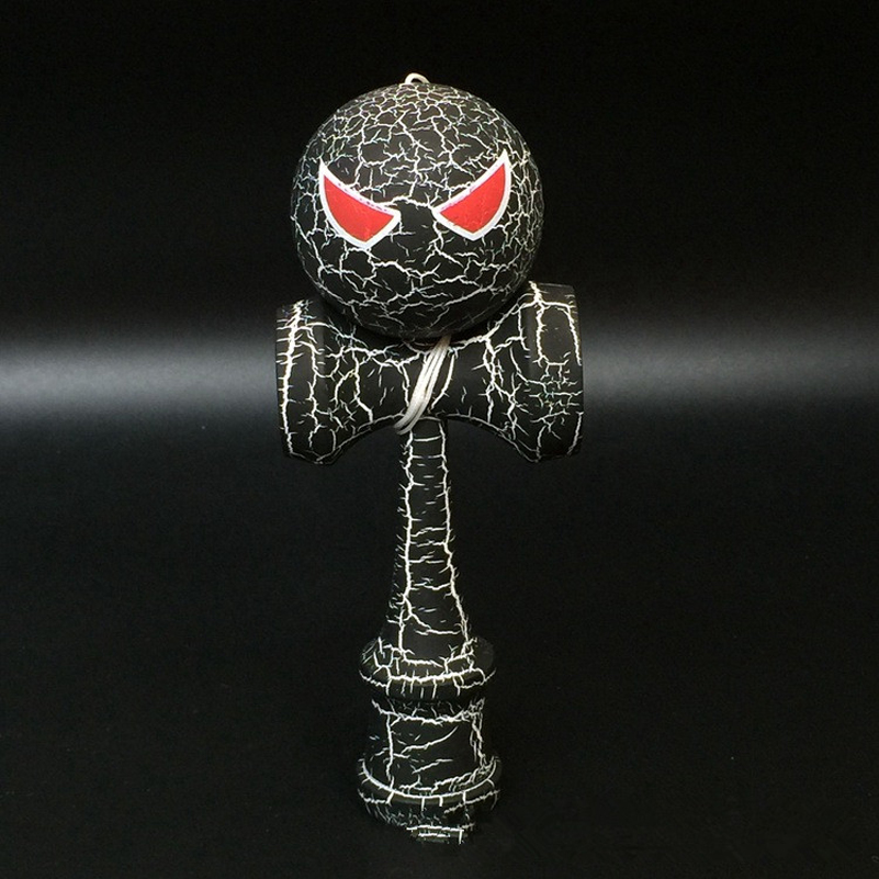 Kendama araña de madera completa Kendama de dibujos animados Skillful Kendama Aire Libre pelota para juego de malabares, juguetes para