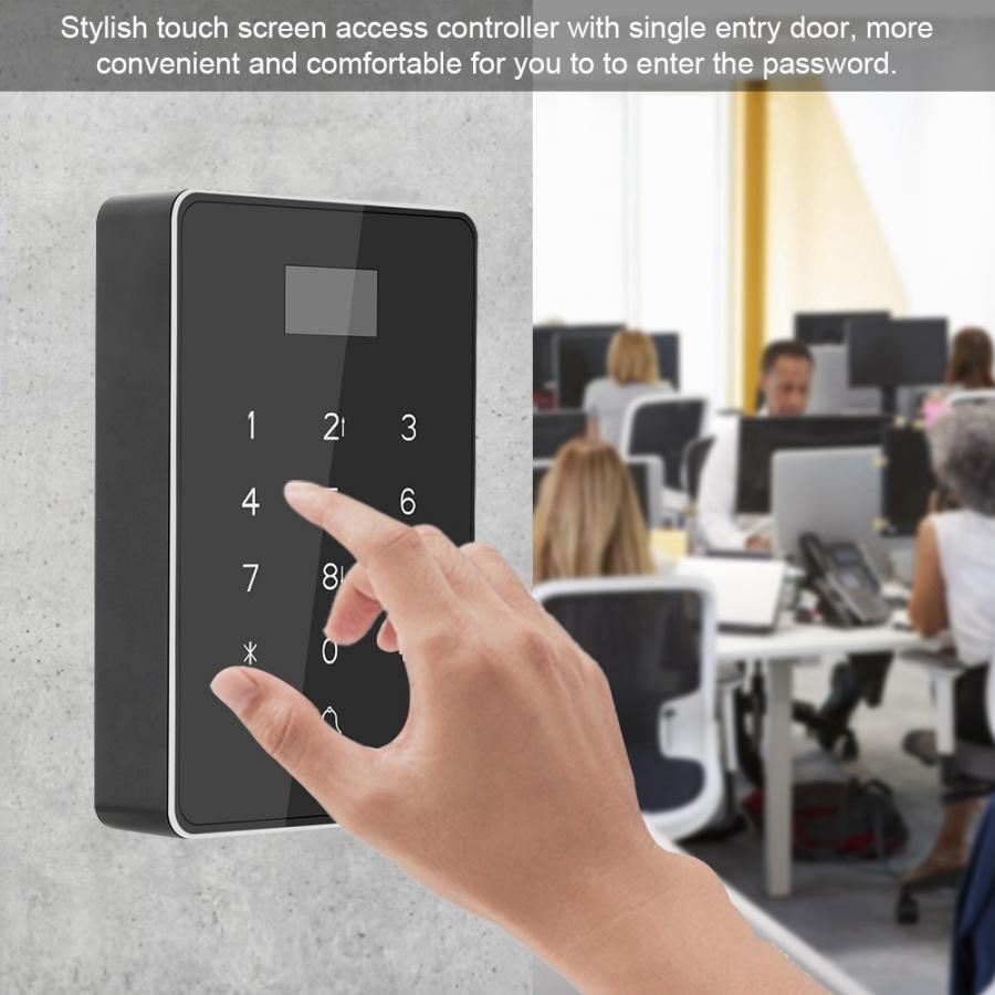 DC 12V 125KHz Touch Screen Password Card Door Acce... – Grandado