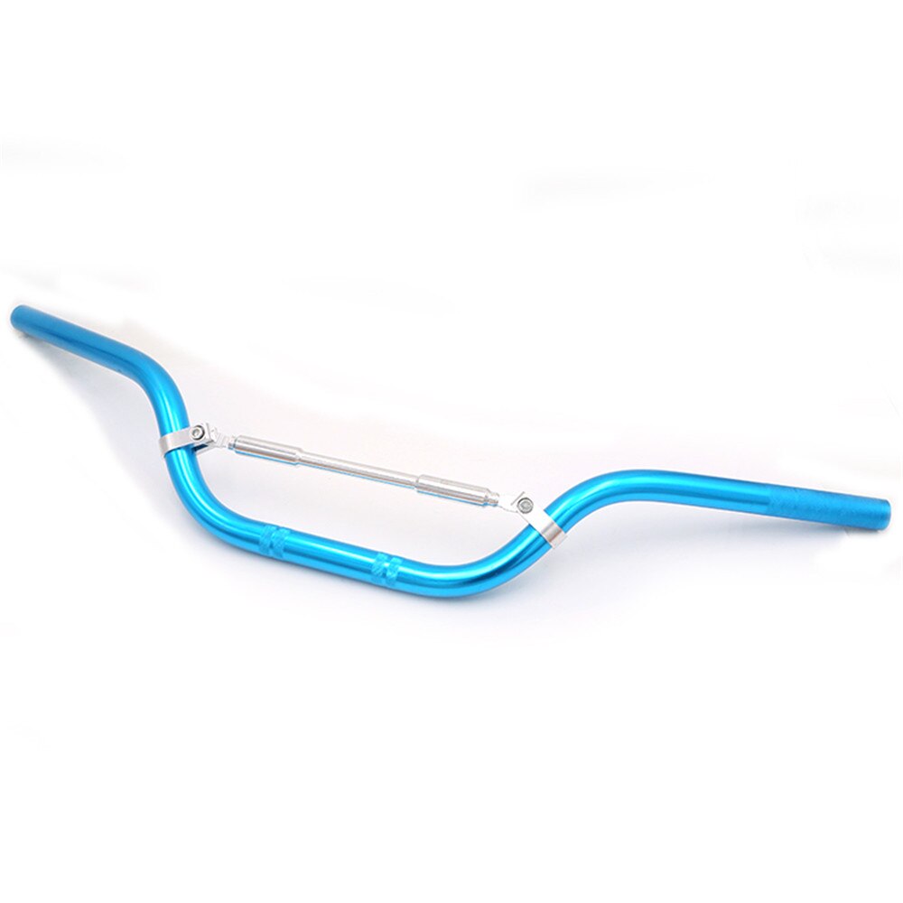 CNC Motor Steering wheel Aluminum 22mm Handlebar for KTM dirt pit bike 7/8" inch 22MM Handle bar motocross off road motorcycle: Blue