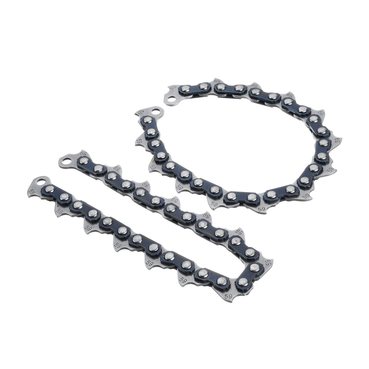 Cortacésped cabezal de corte bobina cadena cabeza cortadora de cepillo B3 cadena para cortadora de césped de jardín: 2Pcs Chains