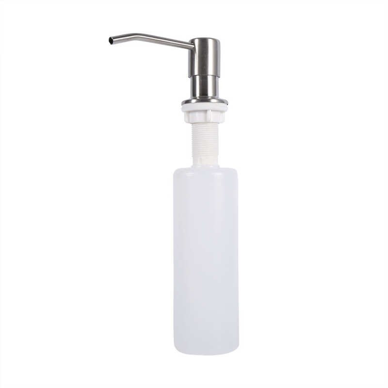 Kitchen Sink Soap Dispenser Stainless Steel Soap Dispenser Bathroom Manually Press Soap Dispenser Kitchen Accessories