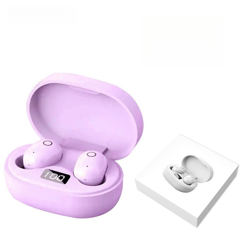 J15 ladies headset Bluetooth wireless mini cute girl with high face value, comfortable and high sound E6S: VIOLET