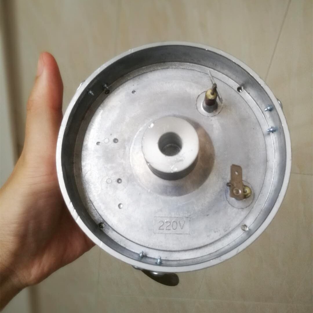 Machine à barbe à papa avec tête de sucre, chaudière, dispositif de sortie de barbe à papa, pièces rotatives pour accessoires de fabrication de barbe à papa 220V/110V