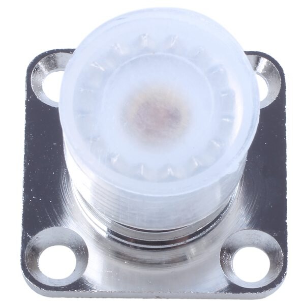 10x Uhf Vrouwelijke SO239 Panel Chassis Mount Flens Dek Monteren Soldeer Beker Rf Connector