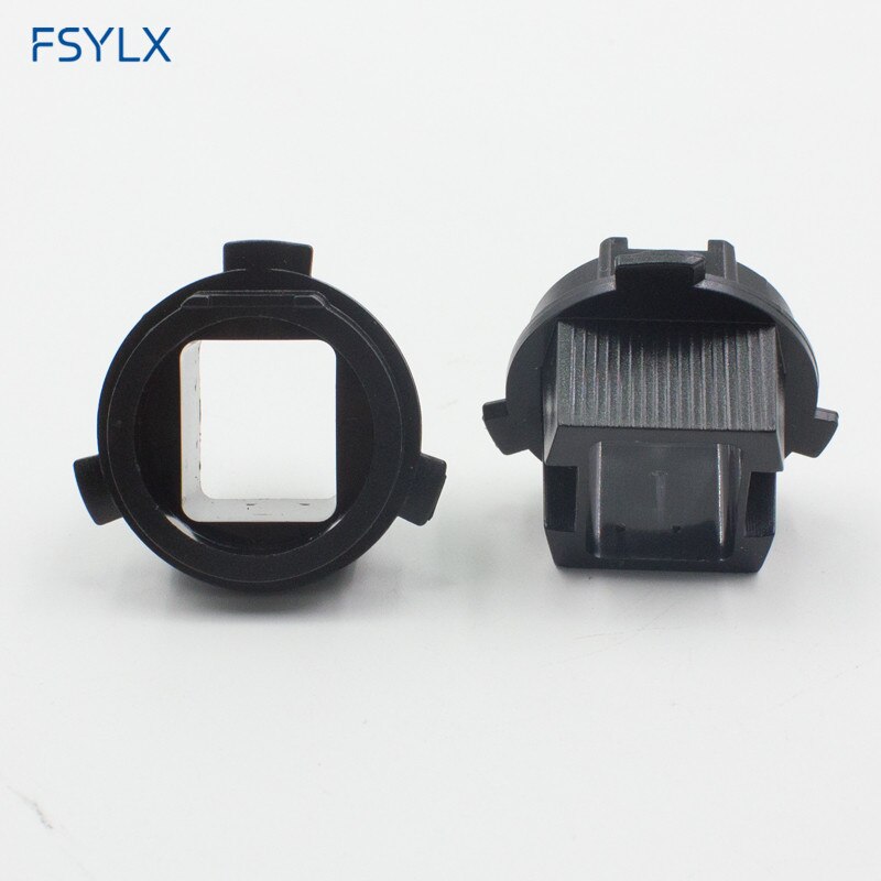 FSYLX H7 coche HID adaptador de portalámparas para KIA K3 K5 Sorento H7 Base de soporte de lámpara de xenón clip retenedor H7 bombilla HID adaptador