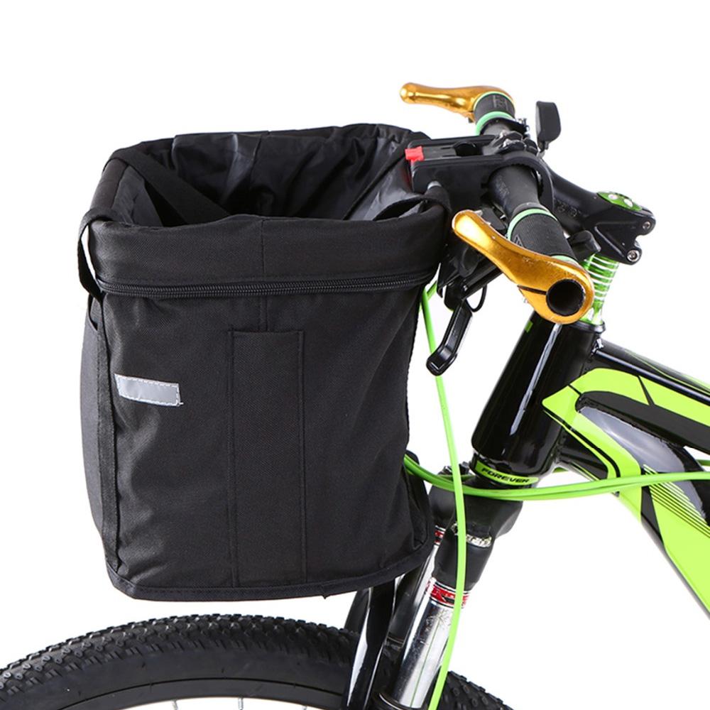 Bike Hiking Front Frame Waterproof Riding Cycling Bike Handlebar Bag Bicycle Front Tube Pocket Pack Travel Basket Waist Bag