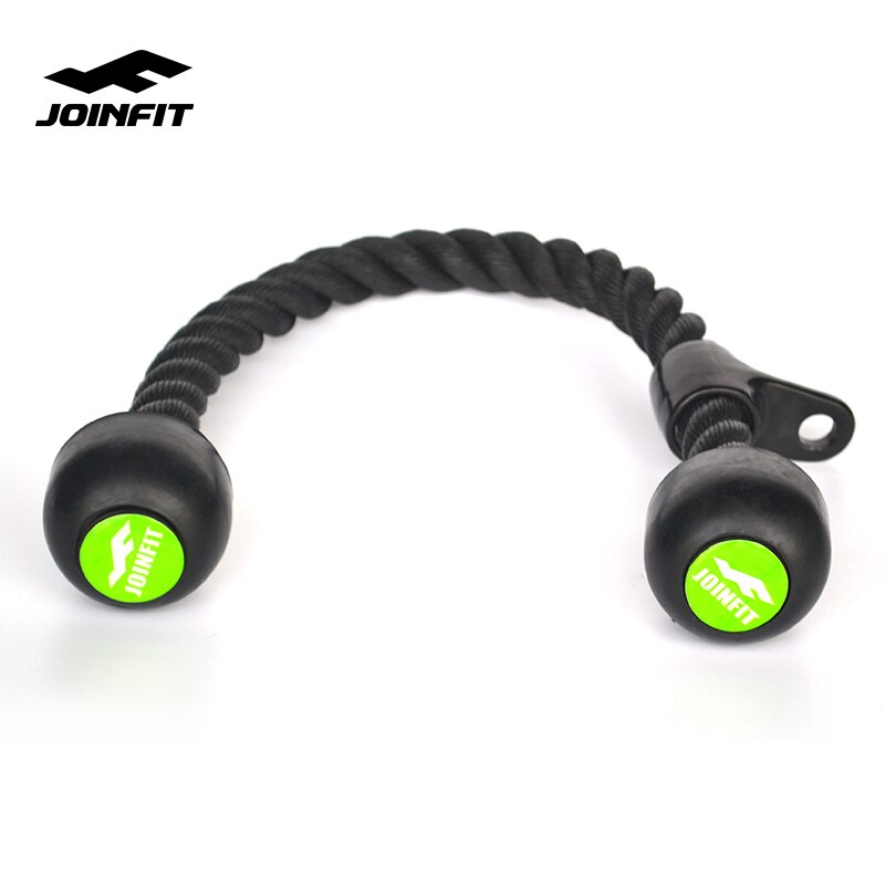 JOINFIT Triceps Rope Abdominal Crunches Cable Pull Down Laterals Biceps Muscle Training Fitness Body Building Gym Pull Rope