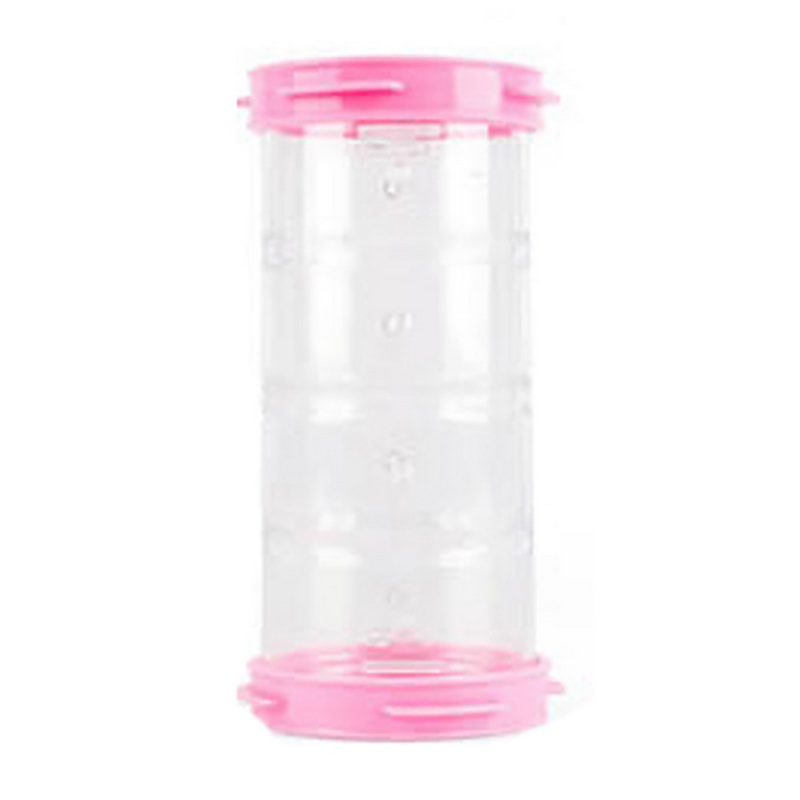 1Pcs Hamster Toy Acrylic Transparent Tube Hamster Toys Funny Pet Small Animal Hamsters Cage Tube Toy