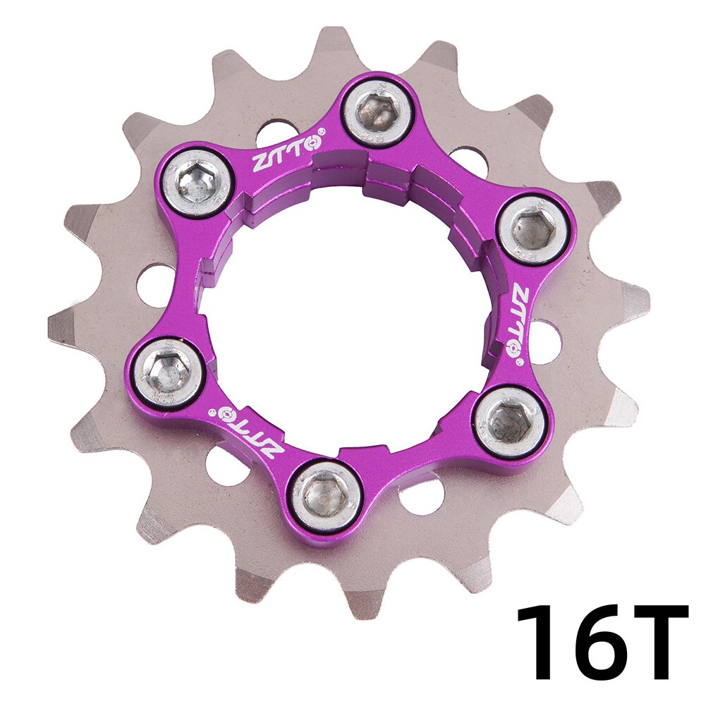 Bicycle Single Speed Freewheel Steel 16/17/18/19/20/21/22/23T 10/11 Speed HG Hub Bike Conversion Kit BMX MTB Sprocket Parts: 01