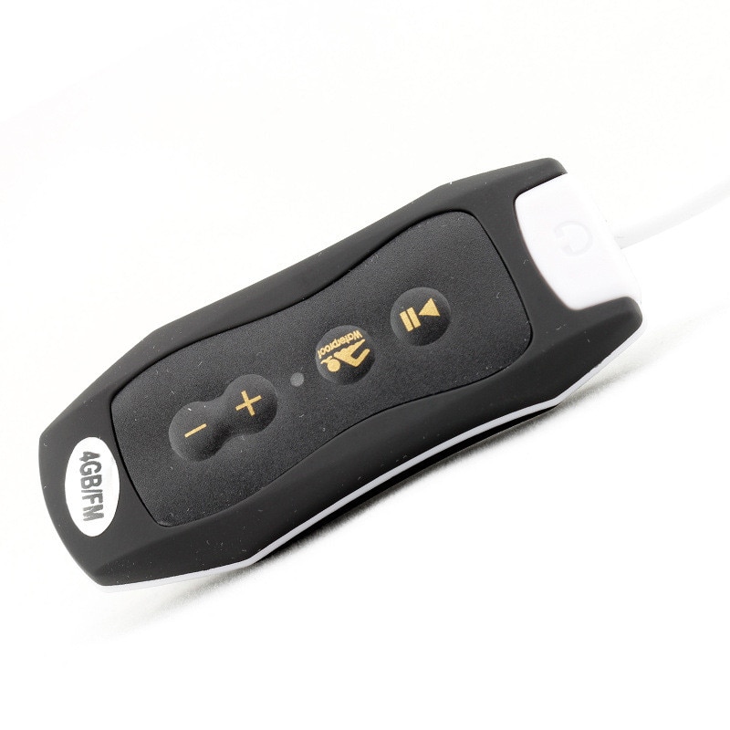 Sports 4GB Clip Waterproof IPX8 Mp3 Player FM Swimming Diving + Earphone#T2