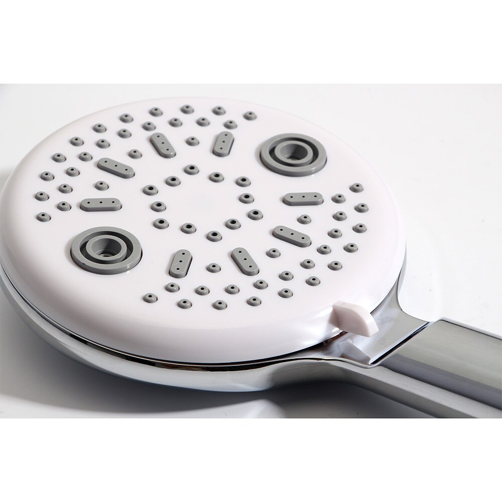 ZhangJi Modern 5 Modes Badkamer douchekop Chrome Plaat ABS Handheld Schakelaar Waterbesparende Douchekop